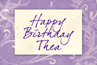 Thea's Birthday Party